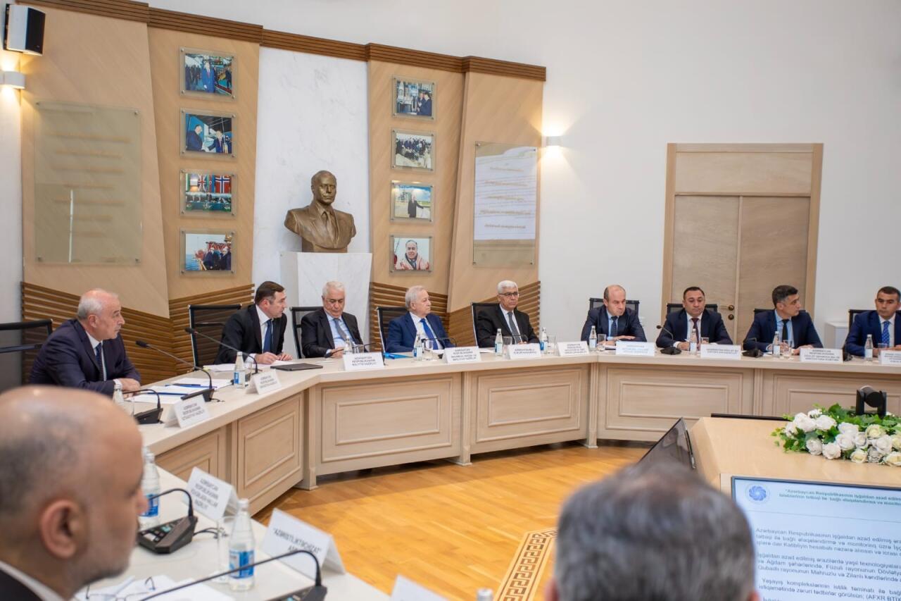 На освобожденных территориях Азербайджана установлены солнечные панели общей мощностью более 7 000 кВт