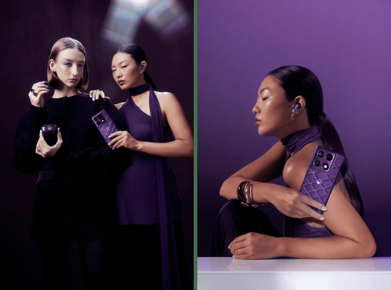 Motorola представила люксовые смартфон и наушники с кристаллами Swarovski