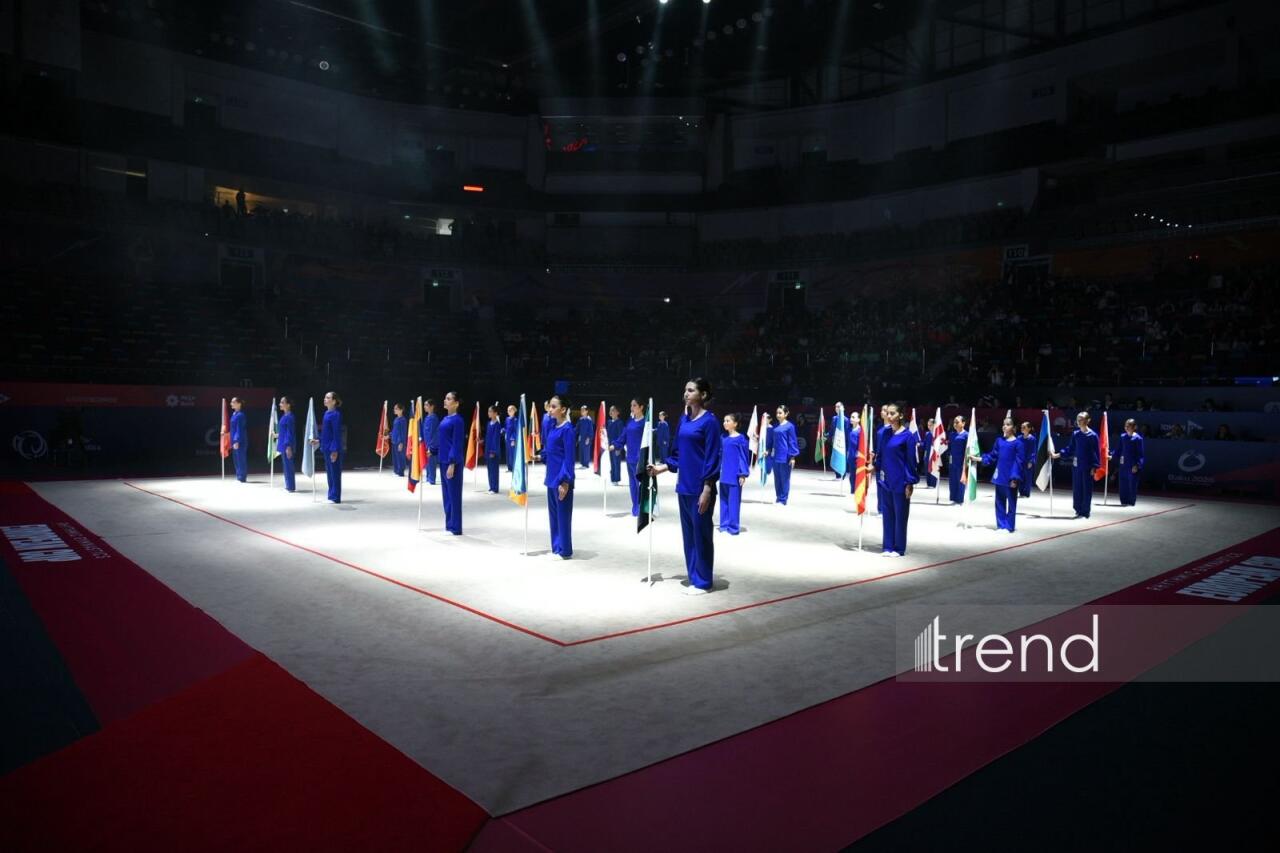 Bakıda bədii gimnastika üzrə Avropa kuboku start götürüb