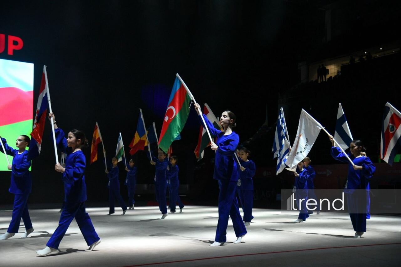 Bakıda bədii gimnastika üzrə Avropa kuboku start götürüb