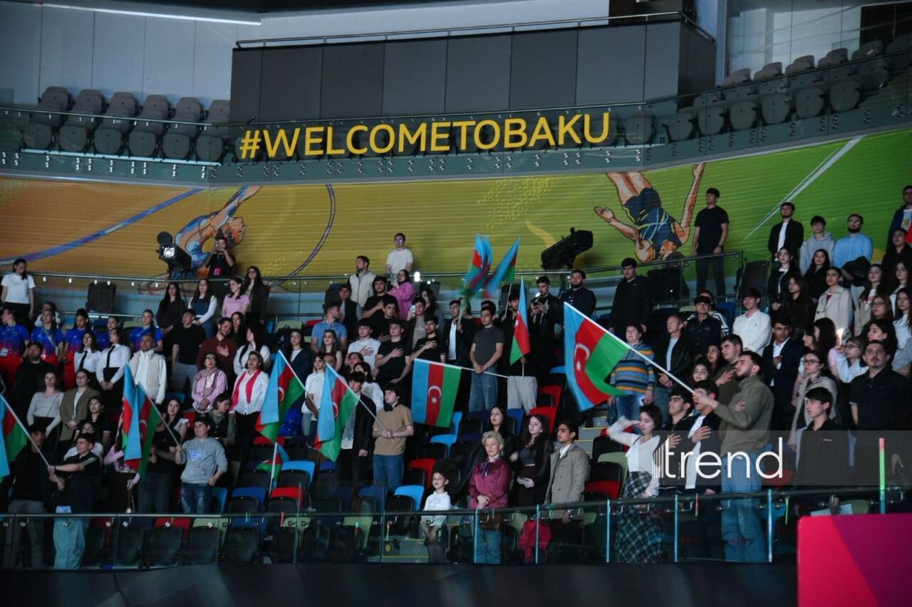 Bakıda bədii gimnastika üzrə Avropa kuboku start götürüb