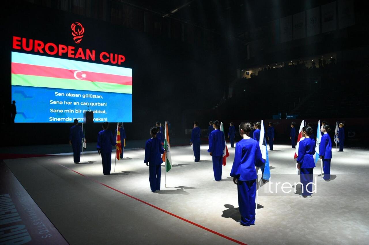 Bakıda bədii gimnastika üzrə Avropa kuboku start götürüb