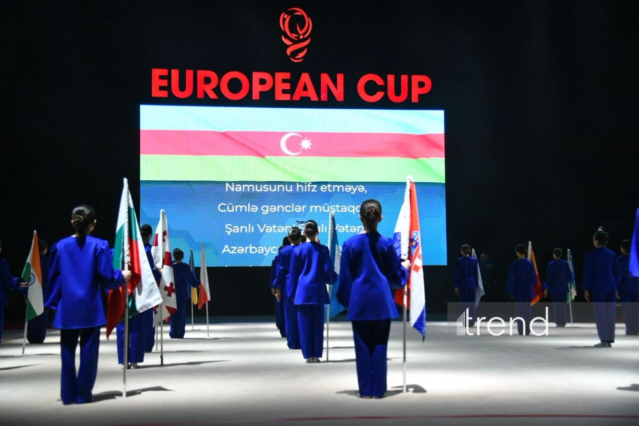 Bakıda bədii gimnastika üzrə Avropa kuboku start götürüb