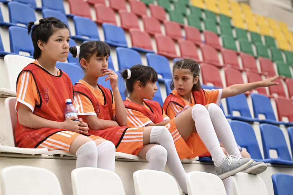 Leyla Əliyevanın təşəbbüsü ilə uşaq evlərinin komandaları arasında növbəti minifutbol turniri təşkil olunub