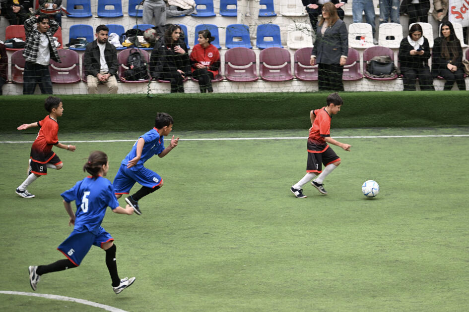 Leyla Əliyevanın təşəbbüsü ilə uşaq evlərinin komandaları arasında növbəti minifutbol turniri təşkil olunub
