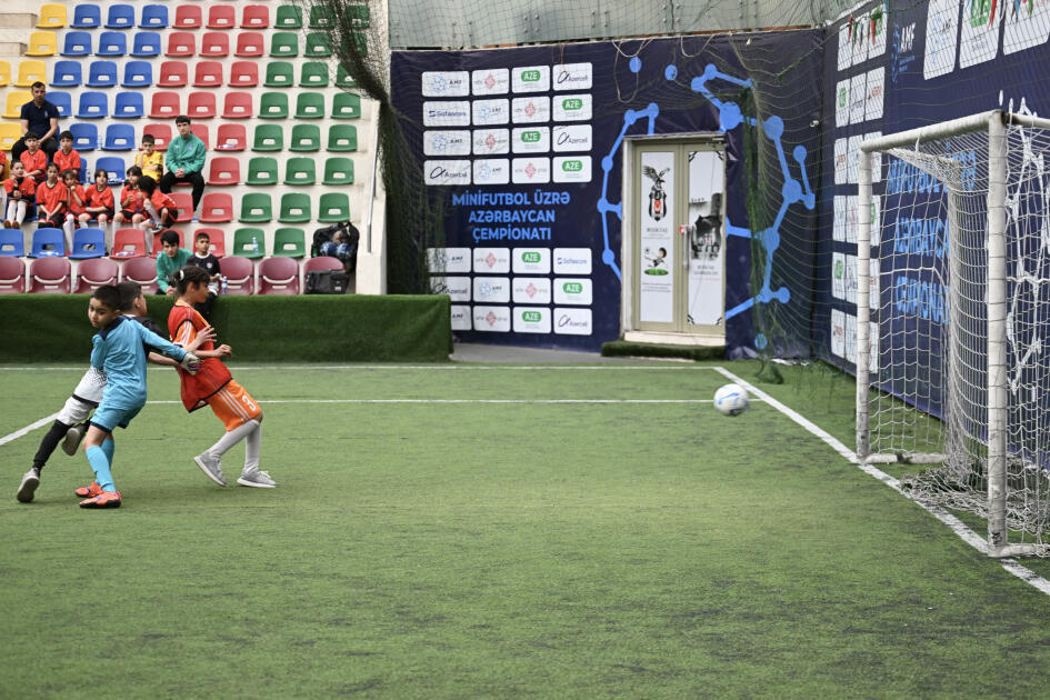 Leyla Əliyevanın təşəbbüsü ilə uşaq evlərinin komandaları arasında növbəti minifutbol turniri təşkil olunub
