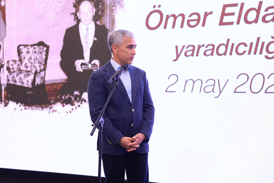 Heydər Əliyev Mərkəzində gənclərlə “Heydər Əliyev və Ömər Eldarov yaradıcılığı” mövzusunda görüş olub