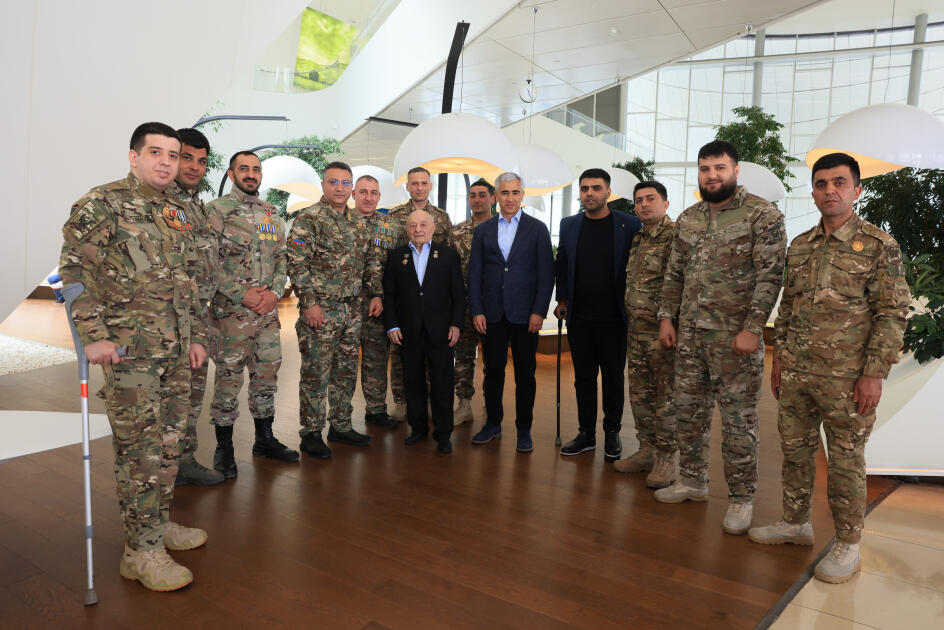 Heydər Əliyev Mərkəzində gənclərlə “Heydər Əliyev və Ömər Eldarov yaradıcılığı” mövzusunda görüş olub