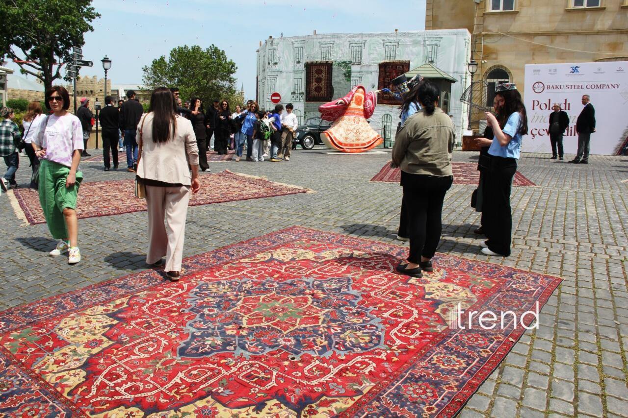 Грандиозный Международный фестиваль ковра в Баку: свадьба, креатив, традиции народов