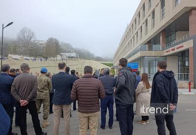Представители дипкорпуса посетили лечебно-оздоровительный центр г. Шуша