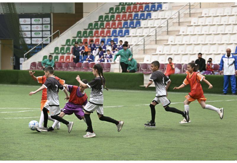 Leyla Əliyevanın təşəbbüsü ilə uşaq evlərinin komandaları arasında növbəti minifutbol turniri təşkil olunub