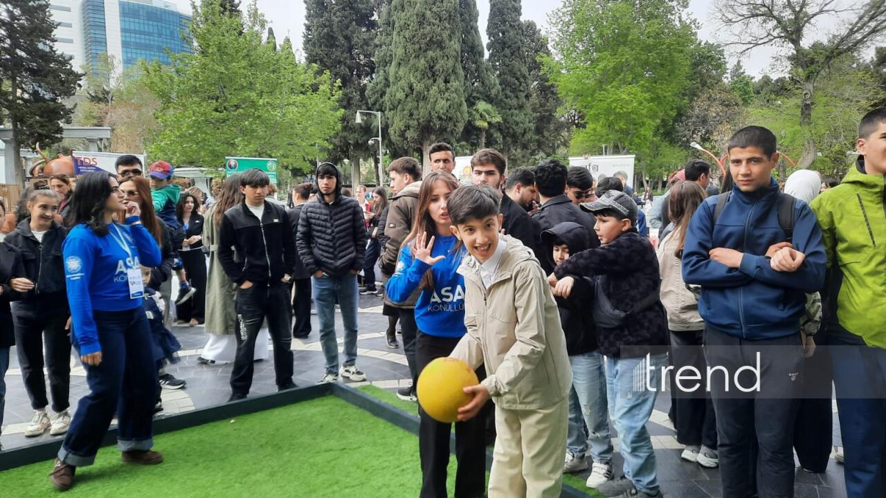 В центре Баку прошел день добра и единства