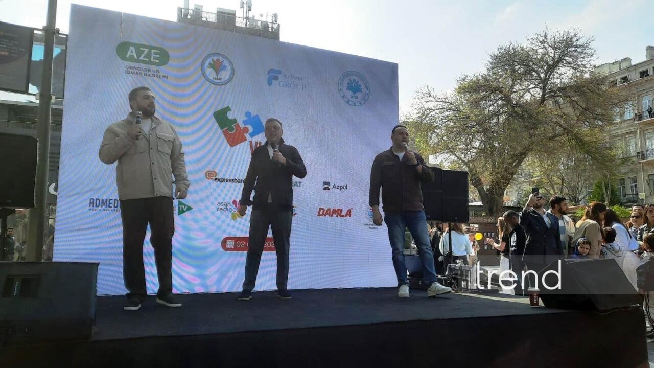 В центре Баку прошел день добра и единства