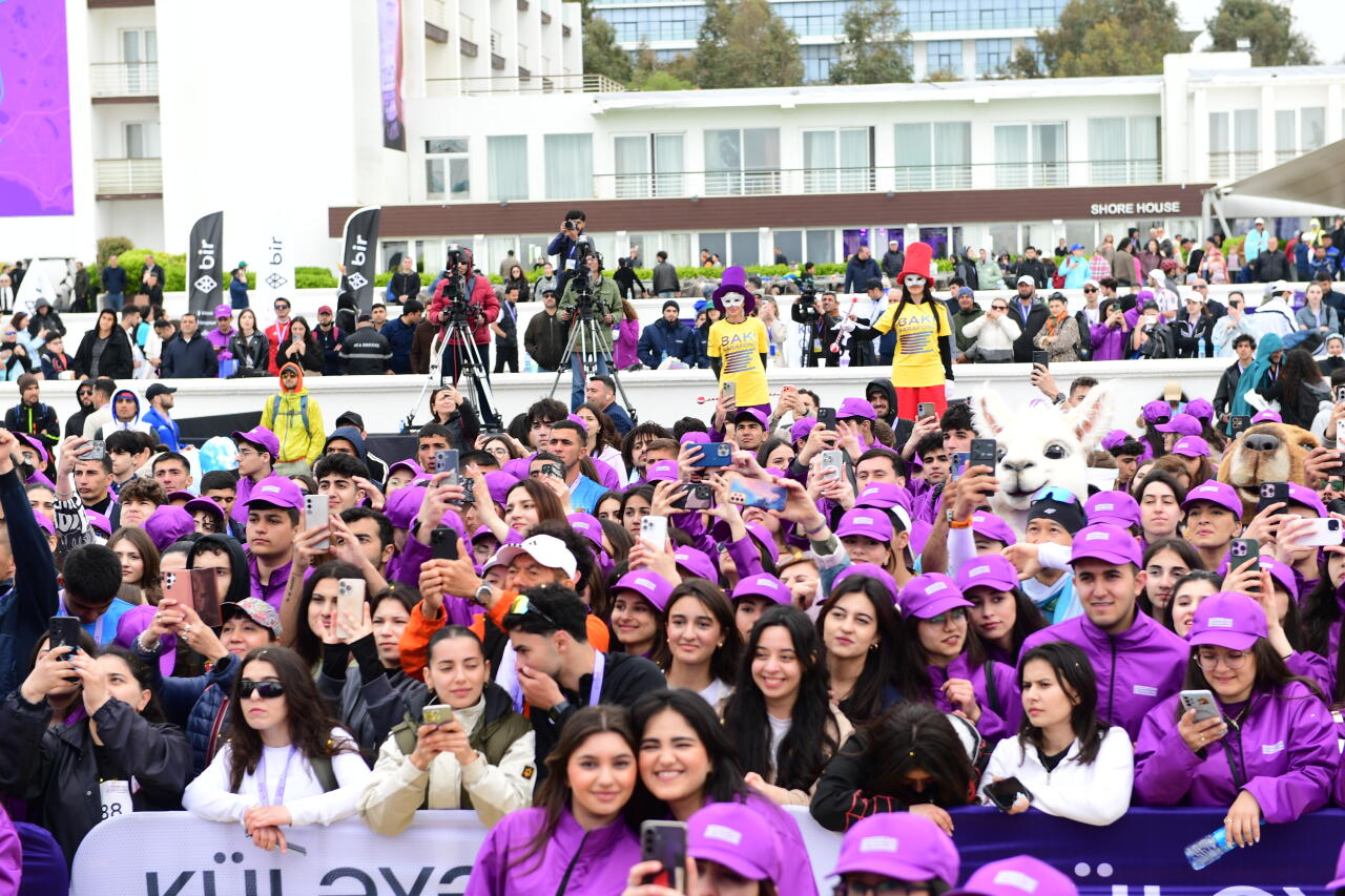 "Bakı Marafonu 2026"ın start və finişində konsert təşkil edilib