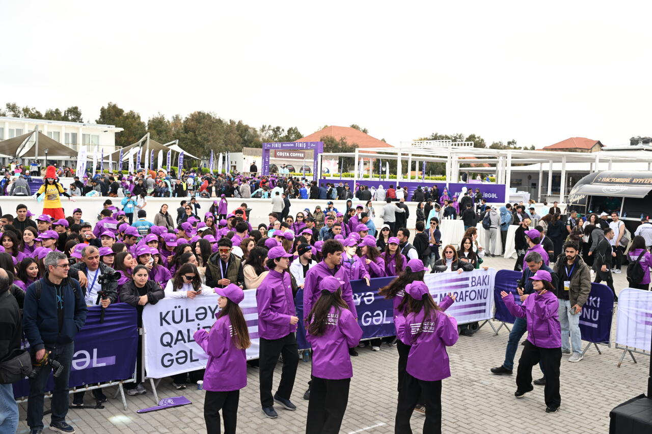 "Bakı Marafonu 2026"ın start və finişində konsert təşkil edilib