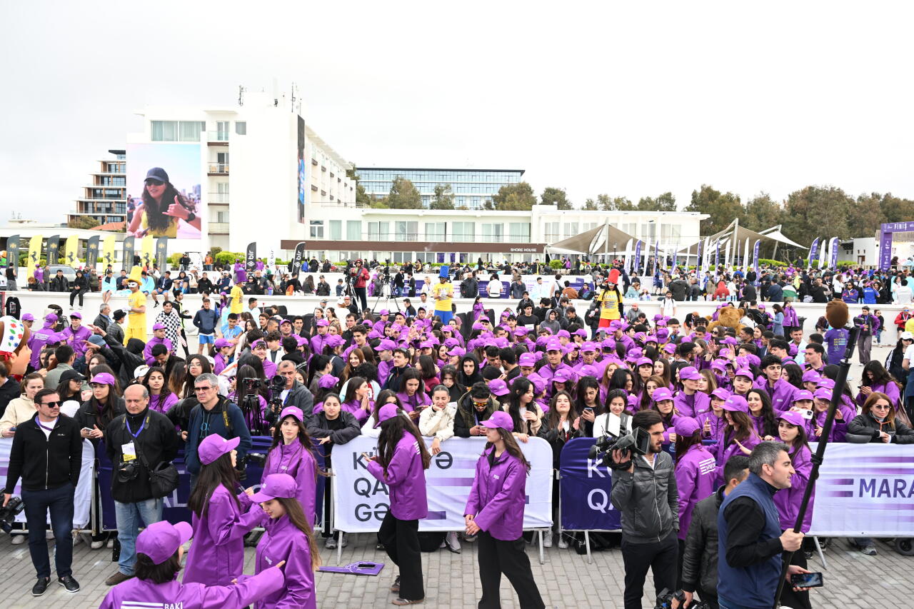 "Bakı Marafonu 2026"ın start və finişində konsert təşkil edilib