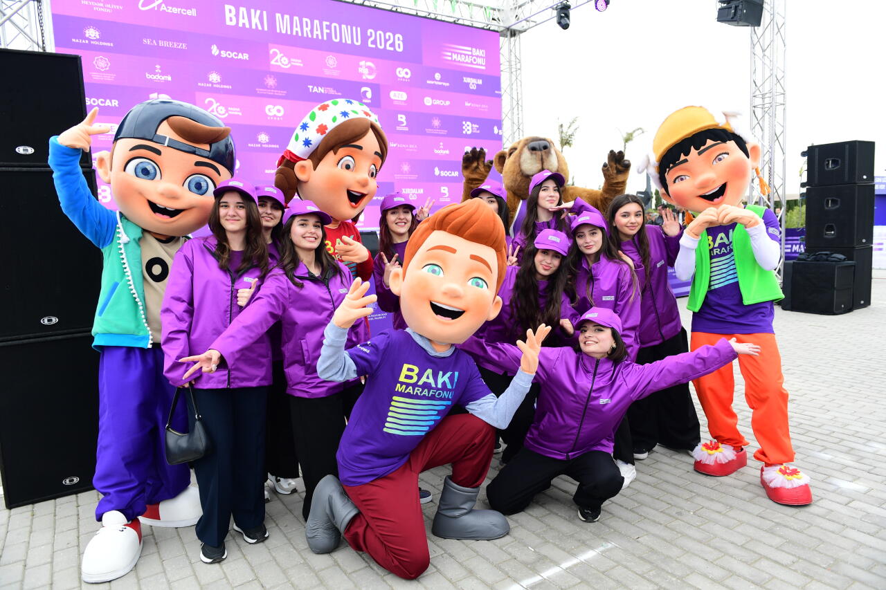 "Bakı Marafonu 2026"ın start və finişində konsert təşkil edilib