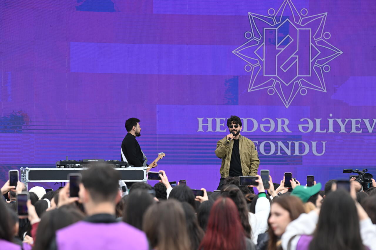 "Bakı Marafonu 2026"ın start və finişində konsert təşkil edilib