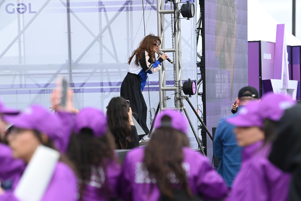 "Bakı Marafonu 2026"ın start və finişində konsert təşkil edilib