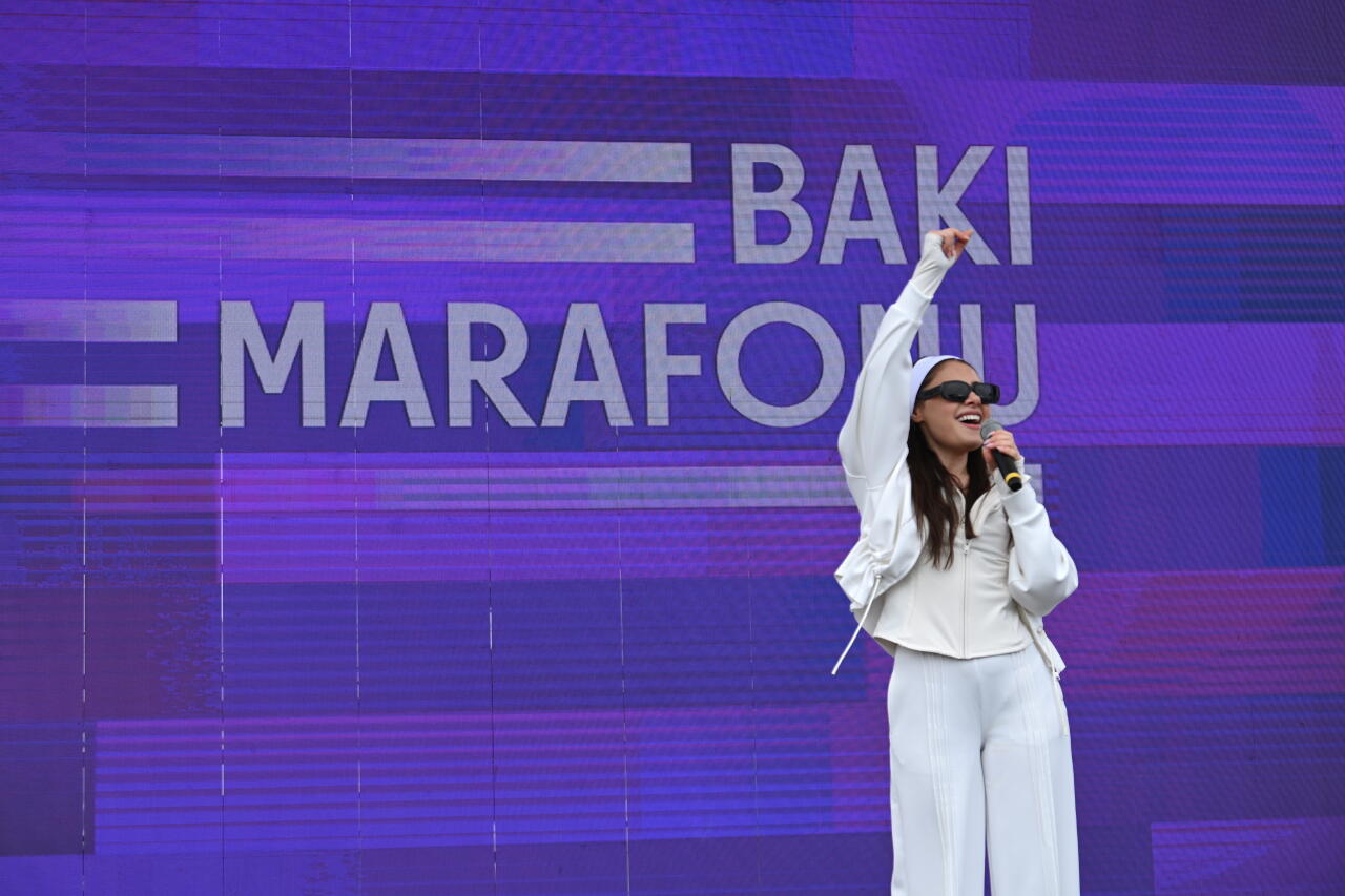 "Bakı Marafonu 2026"ın start və finişində konsert təşkil edilib