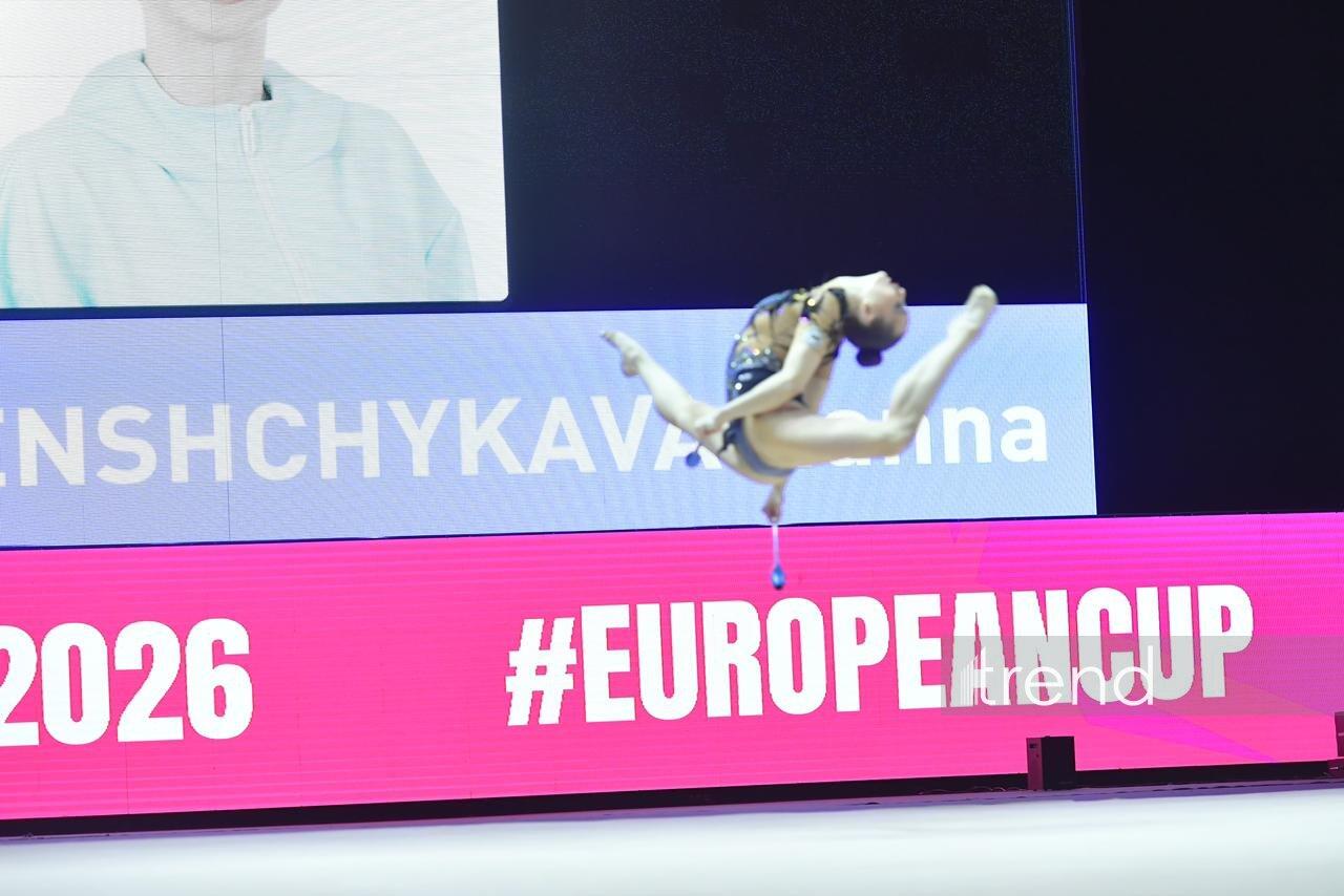 Завершился третий день Кубка Европы по художественной гимнастике в Баку