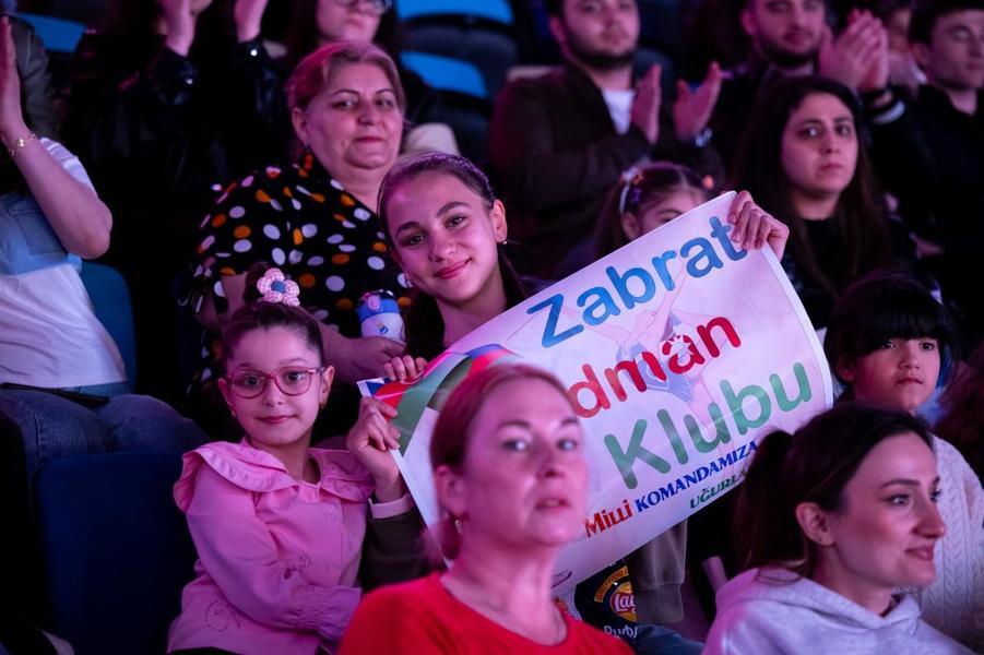 В Баку завершился Кубок Европы по художественной гимнастике
