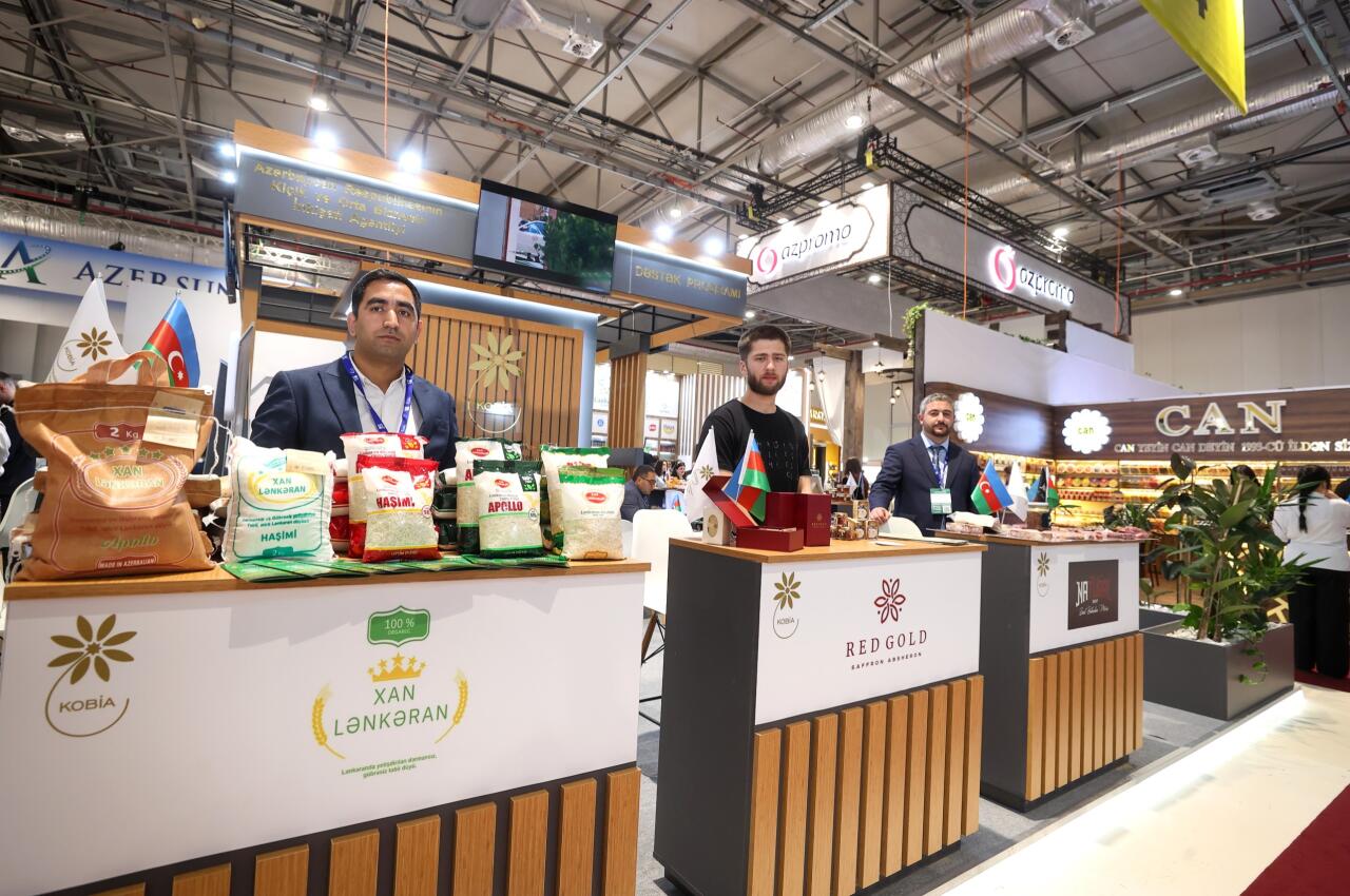 Dövlət dəstəyi ilə KOB subyektlərinin məhsul və xidmətləri “Caspian Agro Week”də nümayiş olunur