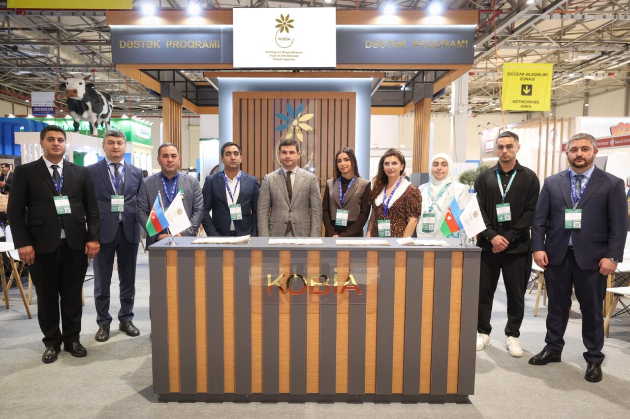 Dövlət dəstəyi ilə KOB subyektlərinin məhsul və xidmətləri “Caspian Agro Week”də nümayiş olunur