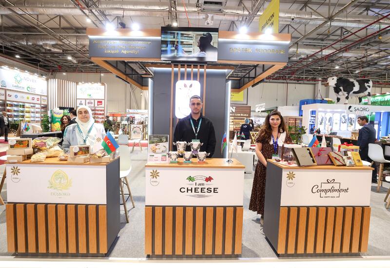Dövlət dəstəyi ilə KOB subyektlərinin məhsul və xidmətləri “Caspian Agro Week”də nümayiş olunur