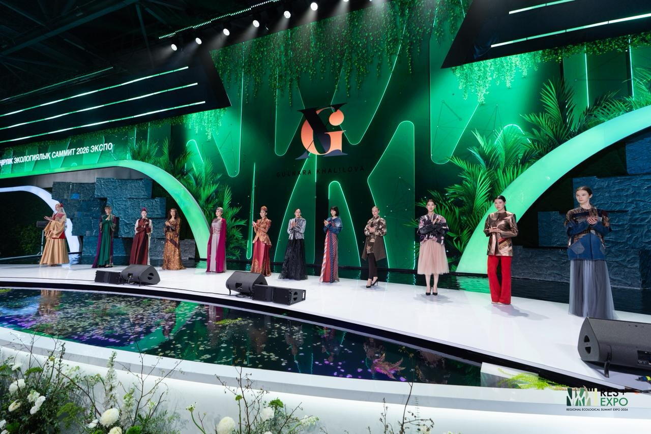 Коллекции Гюльнары Халиловой удостоены награды первого экопроекта Central Asia Green Runway в Астане