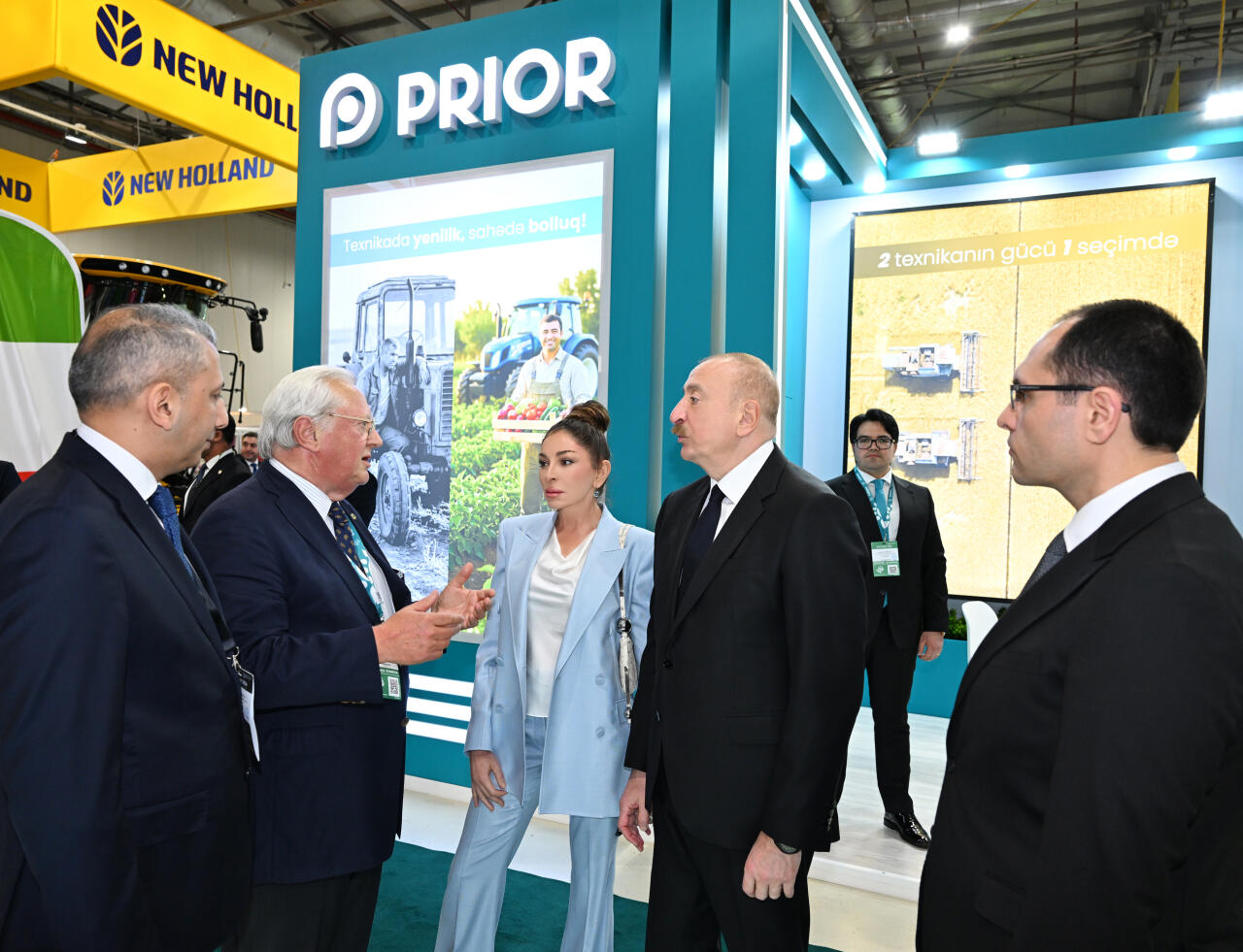Prezident İlham Əliyev və Birinci xanım Mehriban Əliyeva 19-cu “Caspian Agro Week” və 31-ci “InterFood Azerbaijan” sərgiləri ilə tanış olublar
