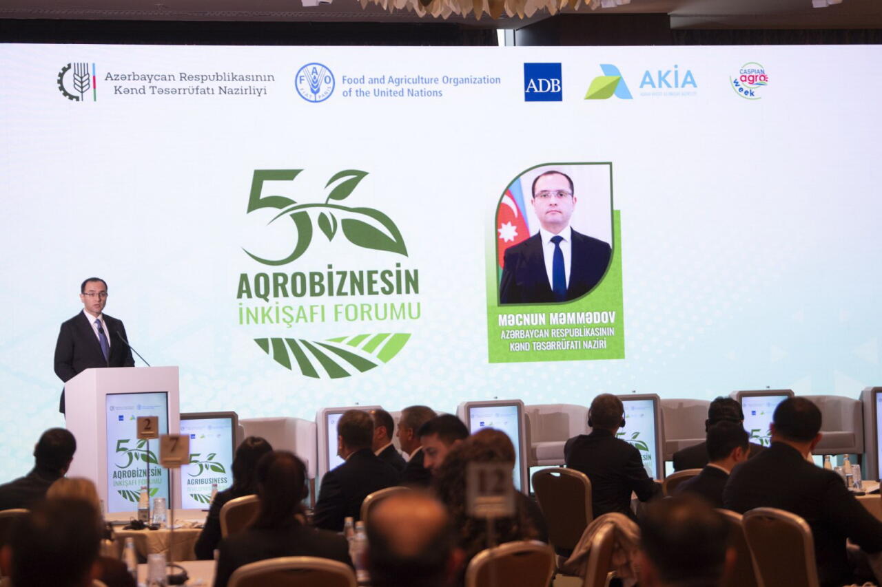В Баку в рамках Caspian Agro Week состоялся Форум развития агробизнеса