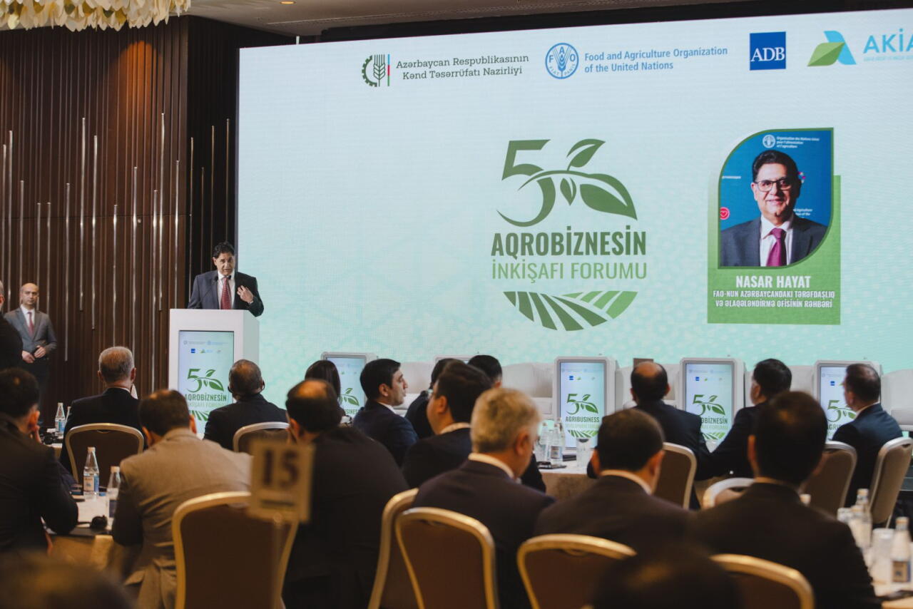 В Баку в рамках Caspian Agro Week состоялся Форум развития агробизнеса