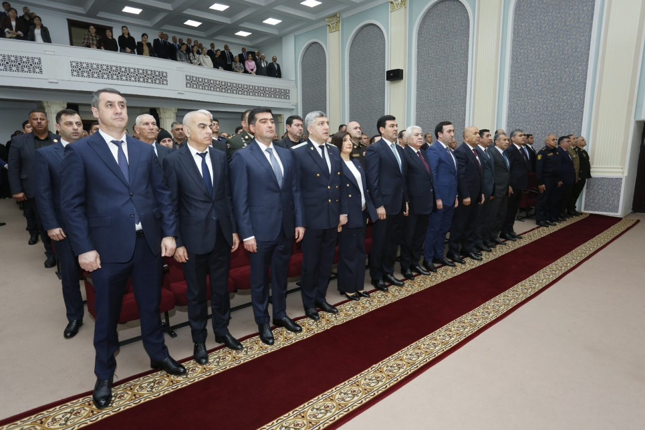 Xaçmaz rayonunda Ümummilli Lider Heydər Əliyevin 103-cü ildönümünə həsr olunmuş konfrans keçirilib