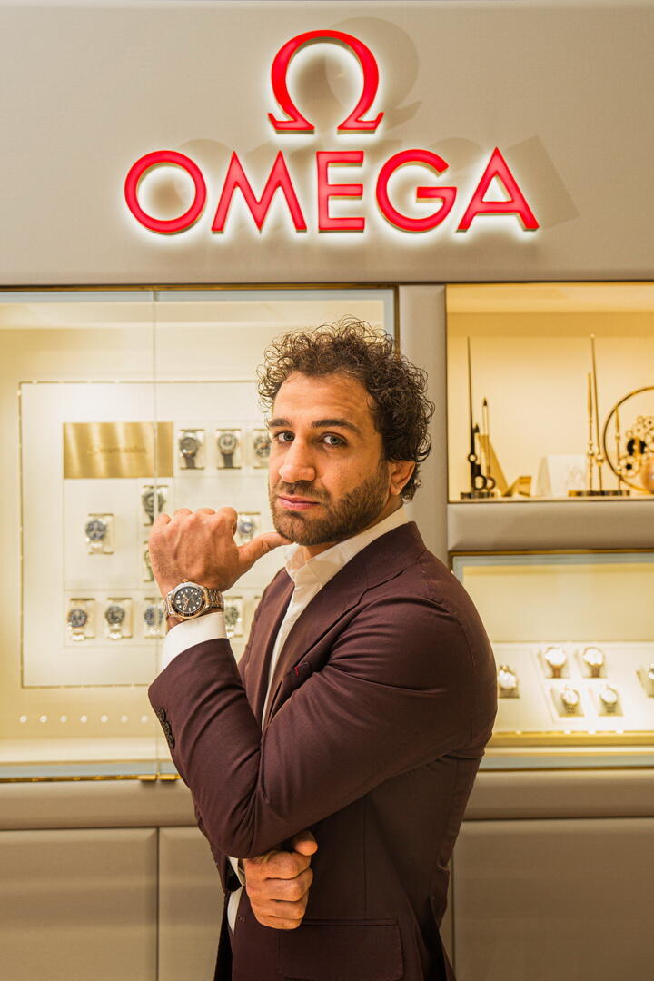 Компания Italdizain и бренд OMEGA объявляют о сотрудничестве с олимпийским чемпионом Хидаятом Гейдаровым