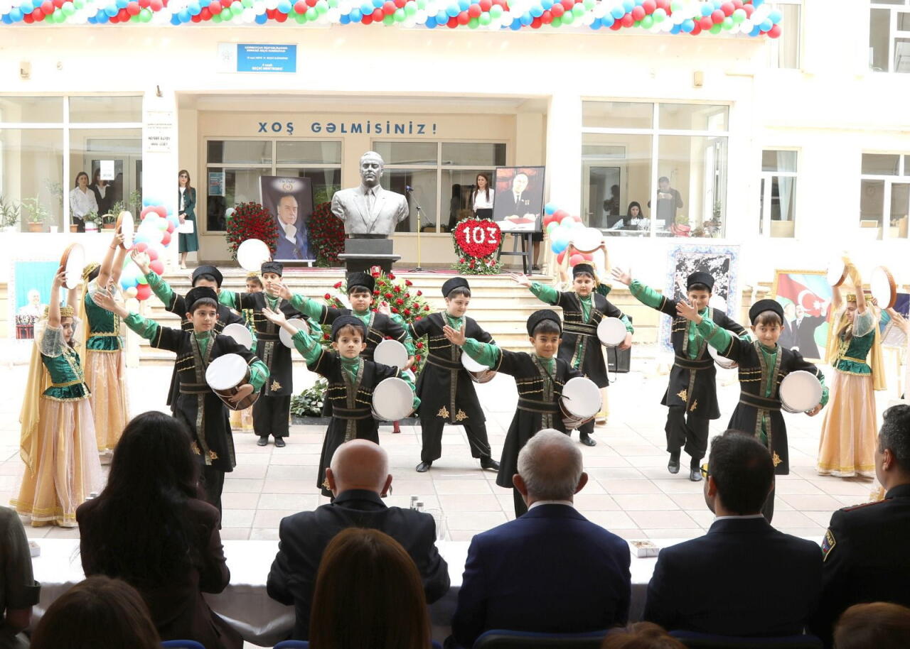Heydər Əliyev adına Liseydə “Zamana sığmayan ömür” adlı tədbir keçirilib