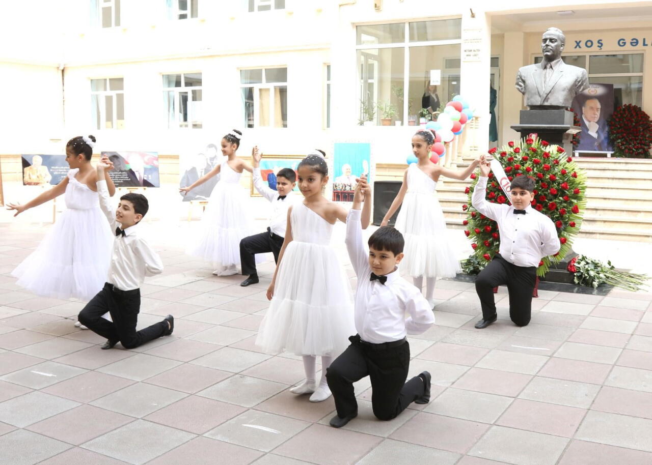 Heydər Əliyev adına Liseydə “Zamana sığmayan ömür” adlı tədbir keçirilib