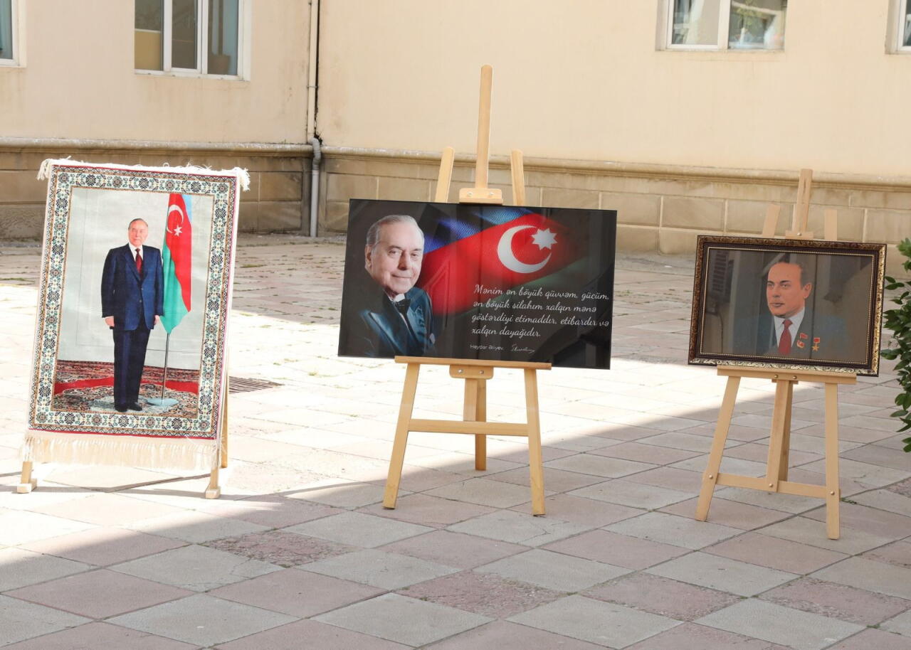 Heydər Əliyev adına Liseydə “Zamana sığmayan ömür” adlı tədbir keçirilib