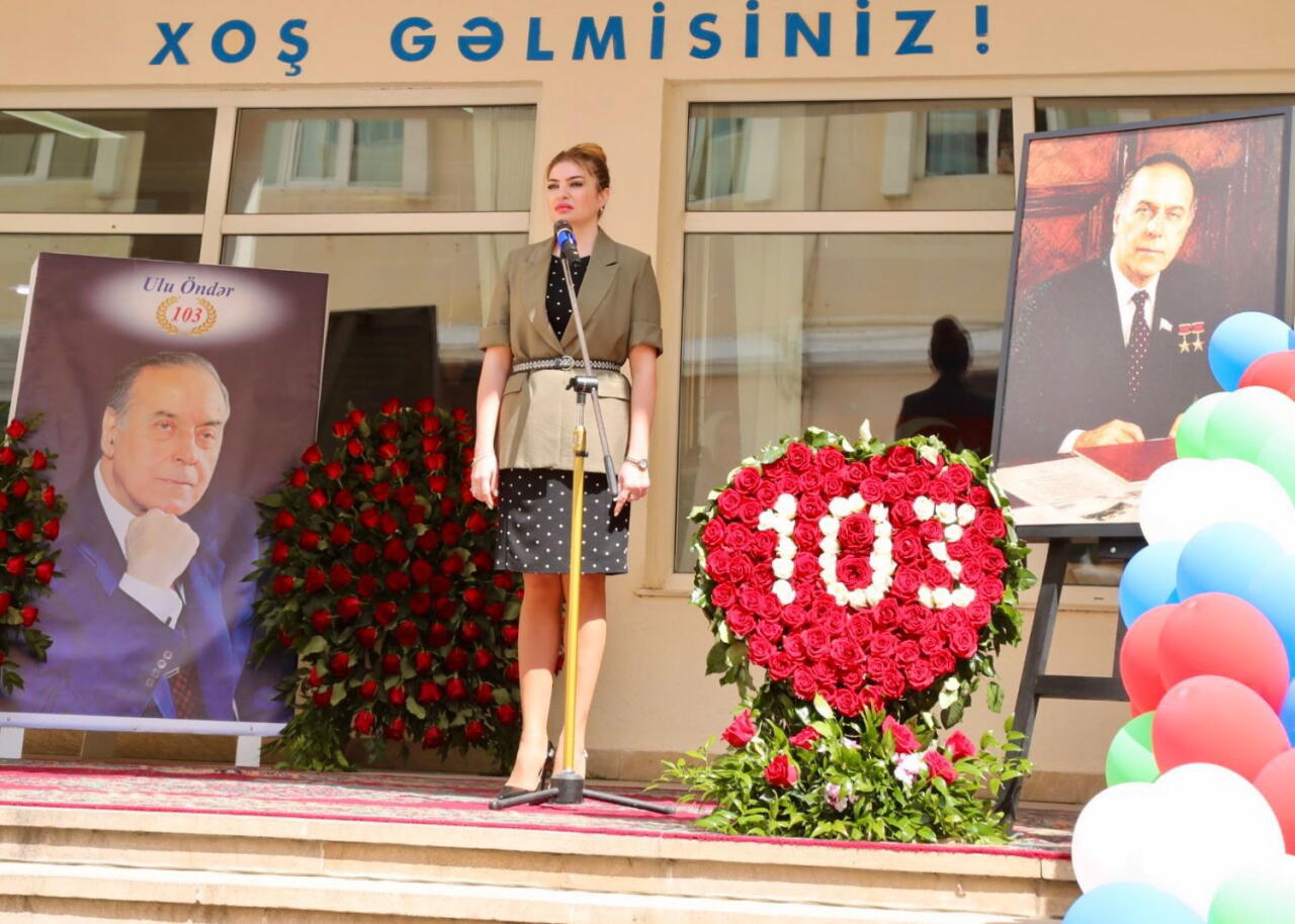 Heydər Əliyev adına Liseydə “Zamana sığmayan ömür” adlı tədbir keçirilib