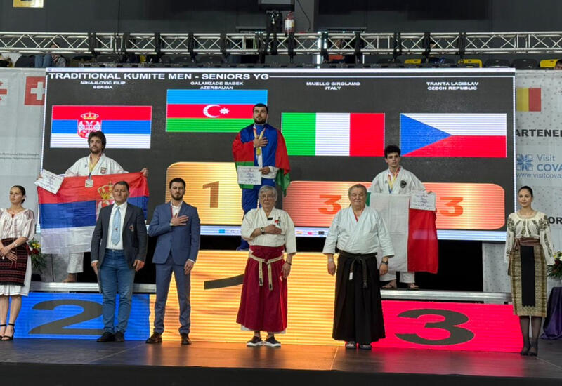 Азербайджанский каратист стал чемпионом Европы