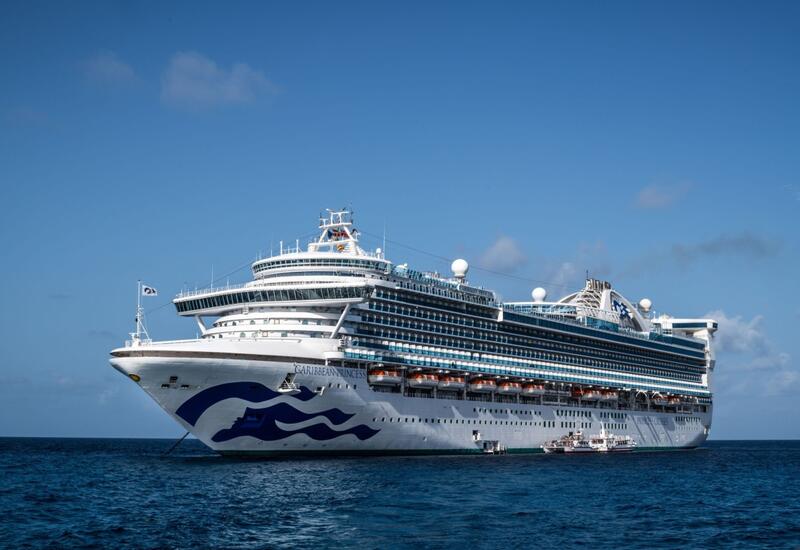 На корабле Caribbean Princess норовирусом заболели более 100 человек