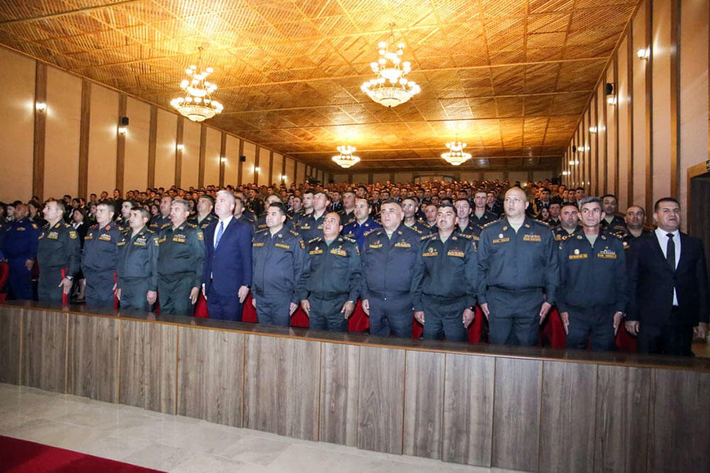 В азербайджанской армии отмечена 103-я годовщина со дня рождения Общенационального лидера Гейдара Алиева