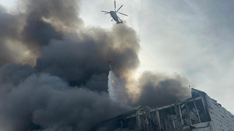 Lökbatandakı yanğının söndürülməsinə 40 texnika, 2 helikopter cəlb olunub