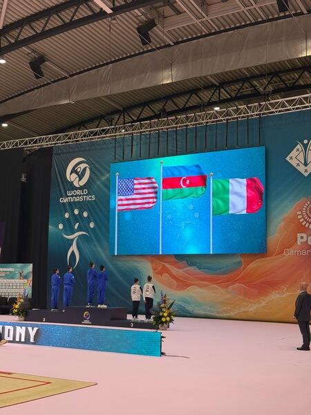 Azərbaycan gimnastları beynəlxalq turnirdə uğurlu nəticələr göstəriblər