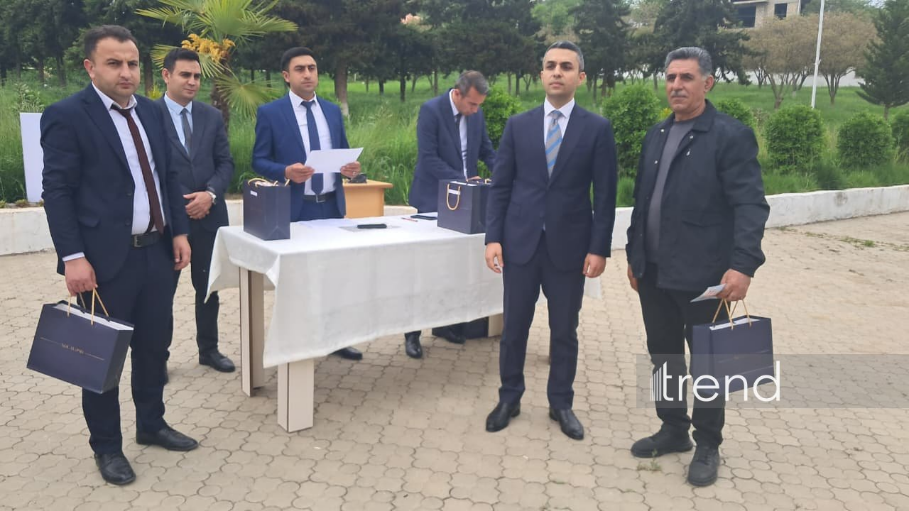 Növbəti köç karvanı Xocavəndə çatıb - Mənzillərin açarları təqdim olunub