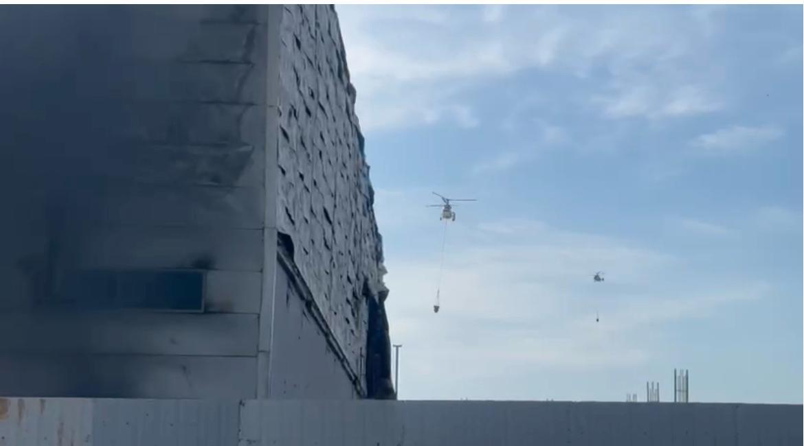 Lökbatandakı yanğının söndürülməsinə 40 texnika, 2 helikopter cəlb olunub