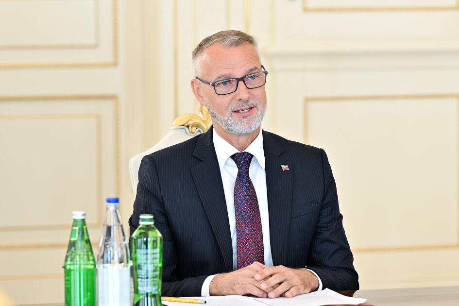 Президент Ильхам Алиев принял делегацию во главе с председателем Национального совета Словакии