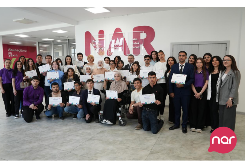 «Nar» в рамках WUF13 наградил участников инклюзивной программы стажировки