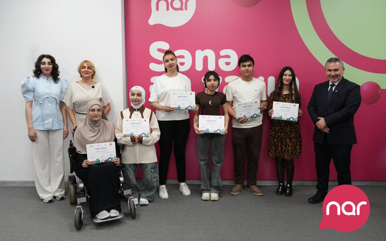 «Nar» в рамках WUF13 наградил участников инклюзивной программы стажировки
