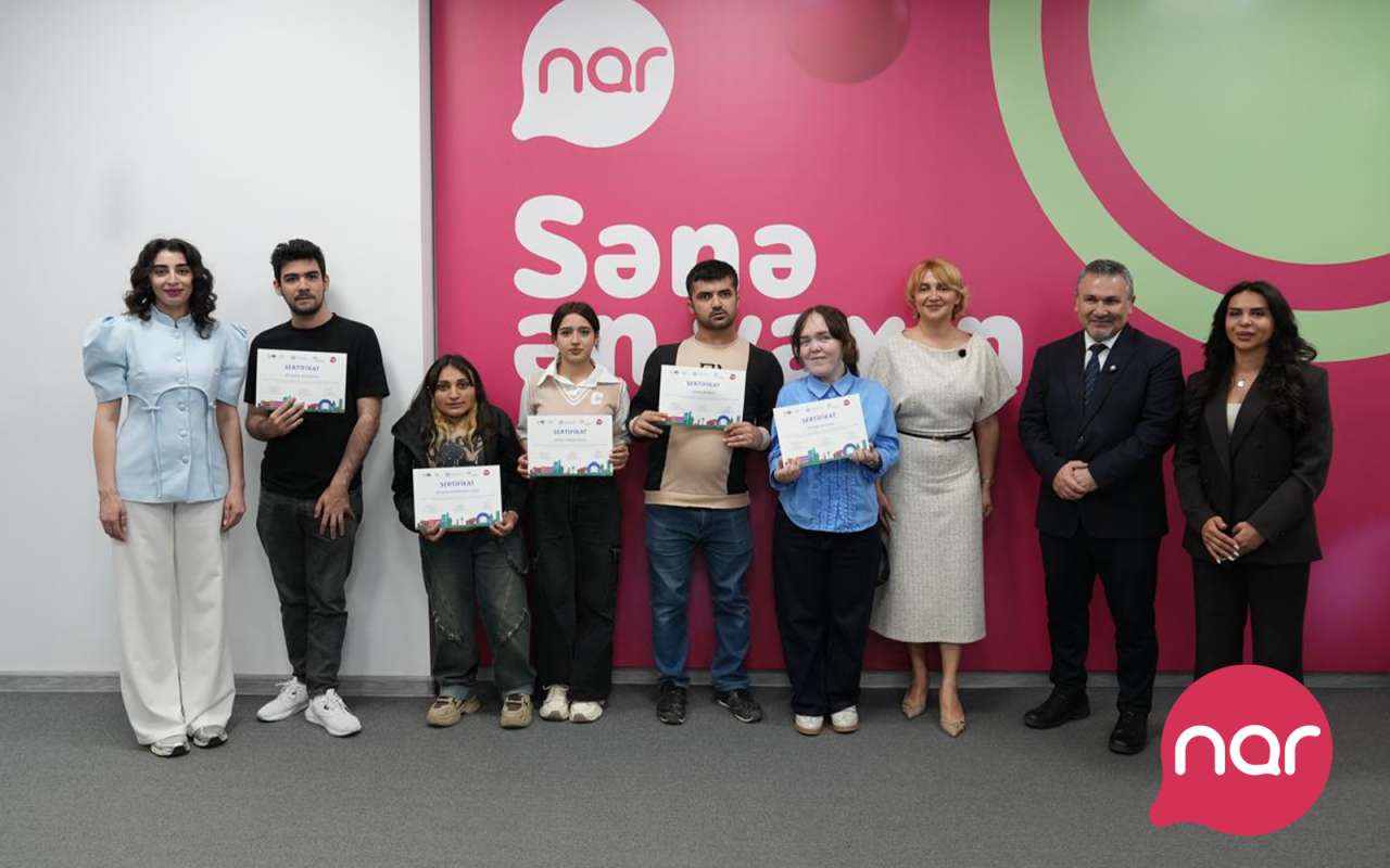 «Nar» в рамках WUF13 наградил участников инклюзивной программы стажировки